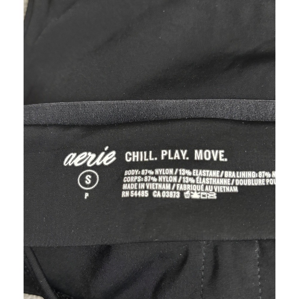 Aerie Chill Play Move T Back Sports Bra - Picture 4 of 5